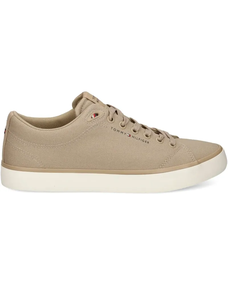 Tommy Hilfiger Sneakers mit Logo-Print - Nude Nude