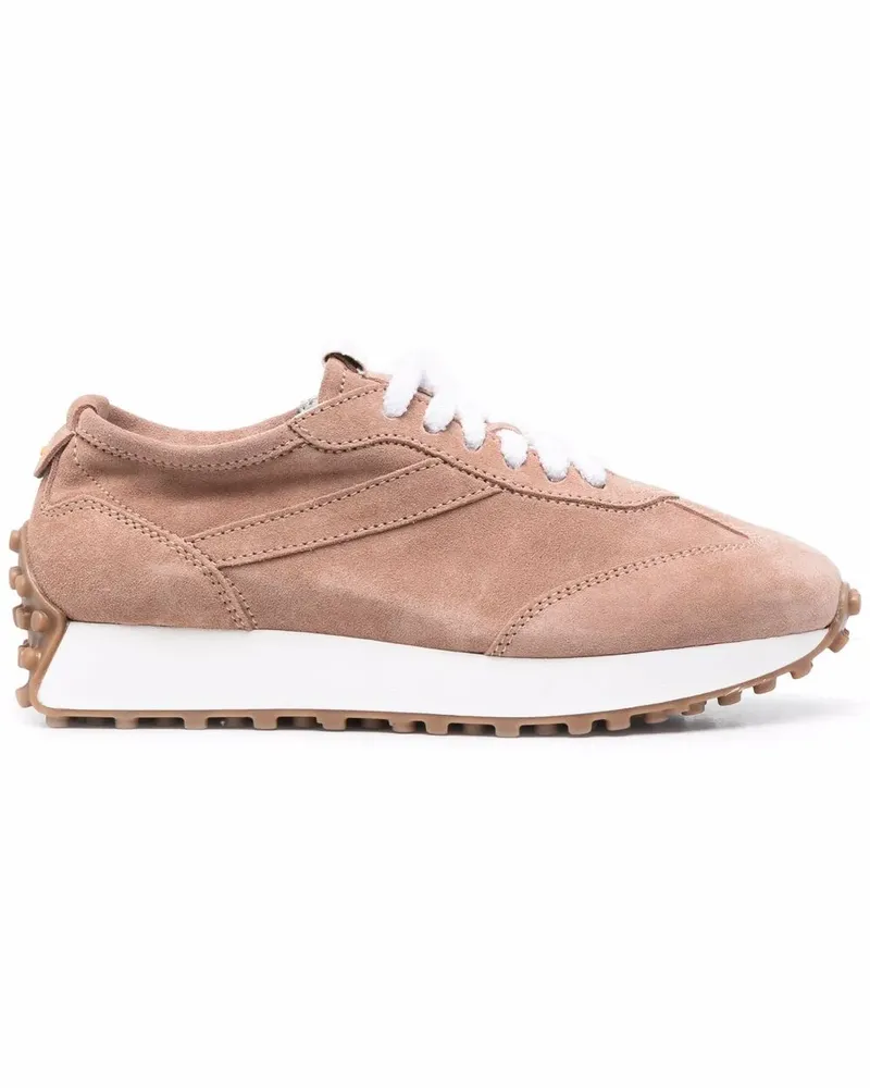 Doucal´s Sneakers mit Logo-Patch - Rosa Rosa