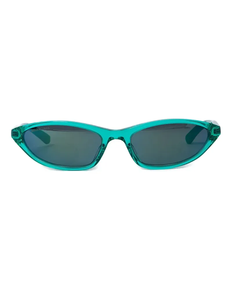 Balenciaga Blade Sonnenbrille - Grün Grün