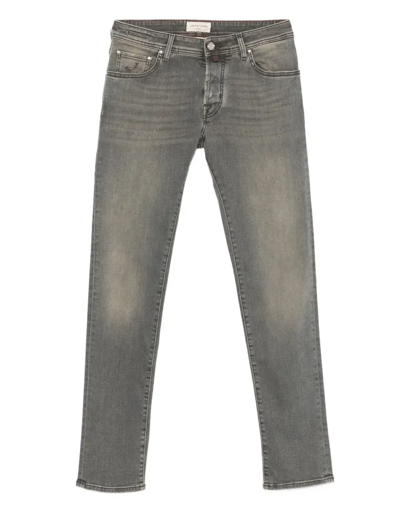 Jacob Cohën Jeans im Distressed-Look - Grau Grau