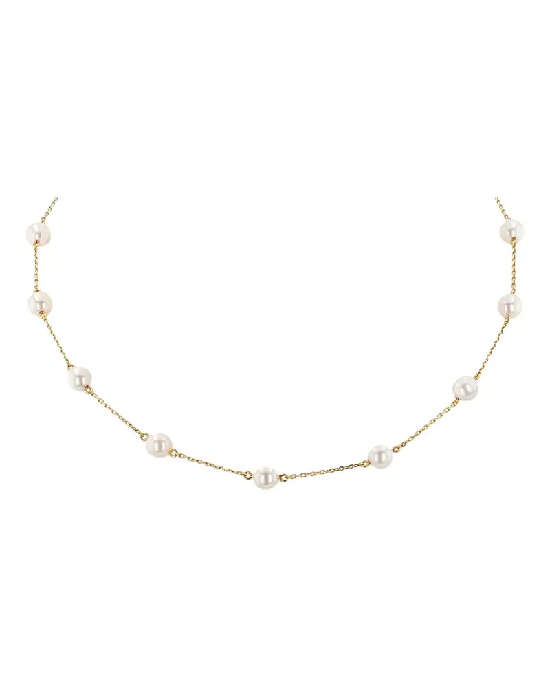 TASAKI 2000'spearl-embellishment necklaces - Gold Gold