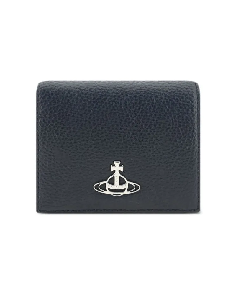 Vivienne Westwood Portemonnaie mit Logo - Schwarz Schwarz