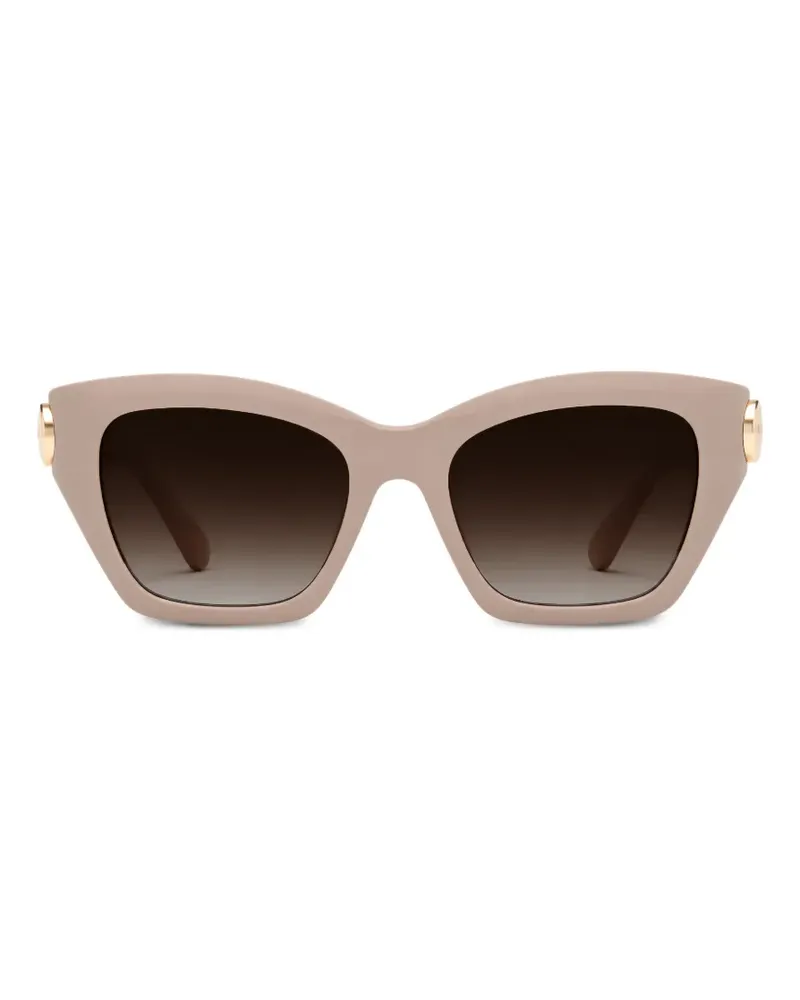 Furla cat-eye frame gradient-lens sunglasses - Nude Nude