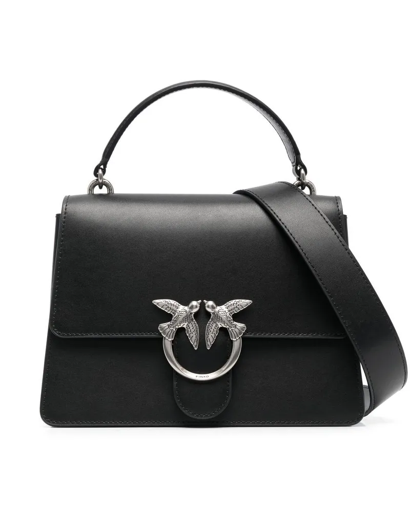 Pinko Love Birds Handtasche - Schwarz Schwarz