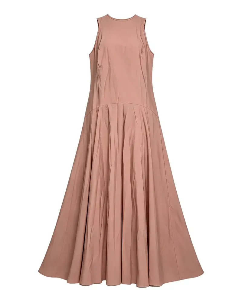 Brunello Cucinelli Ärmelloses Maxikleid - Rosa Rosa