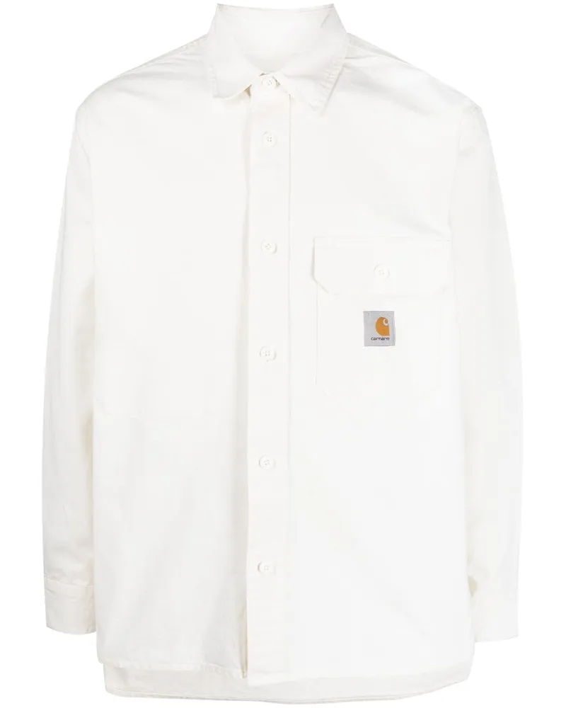 Carhartt WIP Reno Hemdjacke - Weiß Weiß
