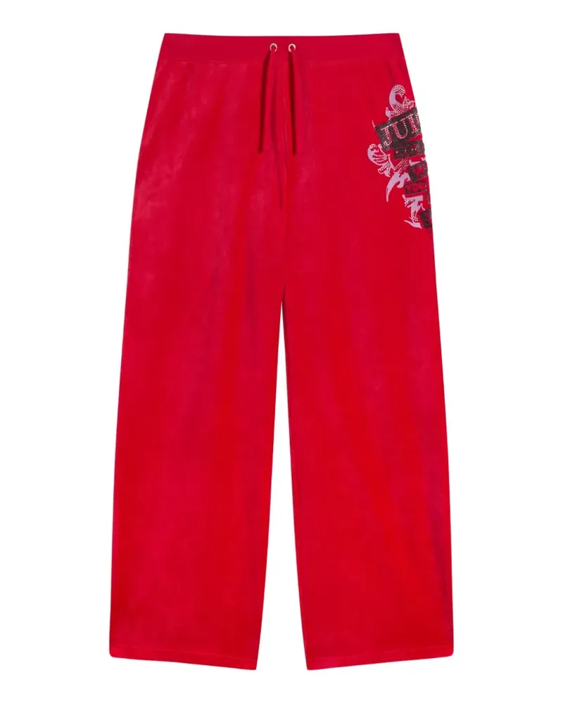 Juicy Couture Wrap You Up Heritage Jogginghose - Rot Rot