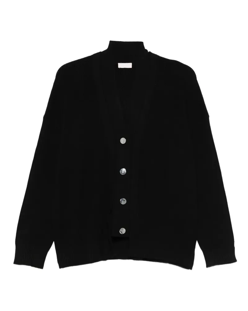 Liu Jo Cardigan mit Knopfleiste - Schwarz Schwarz