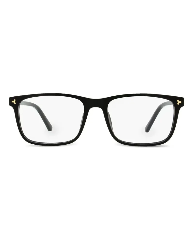 Bally Brille mit eckigem Gestell - Schwarz Schwarz