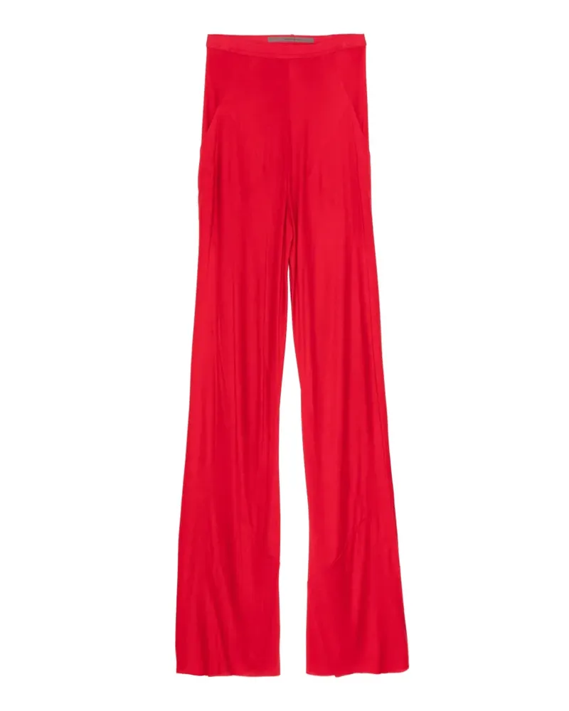 Rick Owens Lilies Bias panelled trousers - Rot Rot