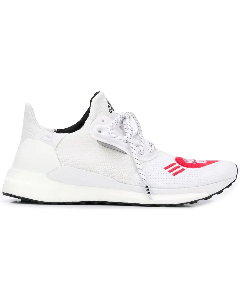 adidas x Pharrell Williams 'Solar Hu Love Human Made' Sneakers - Weiß Weiß