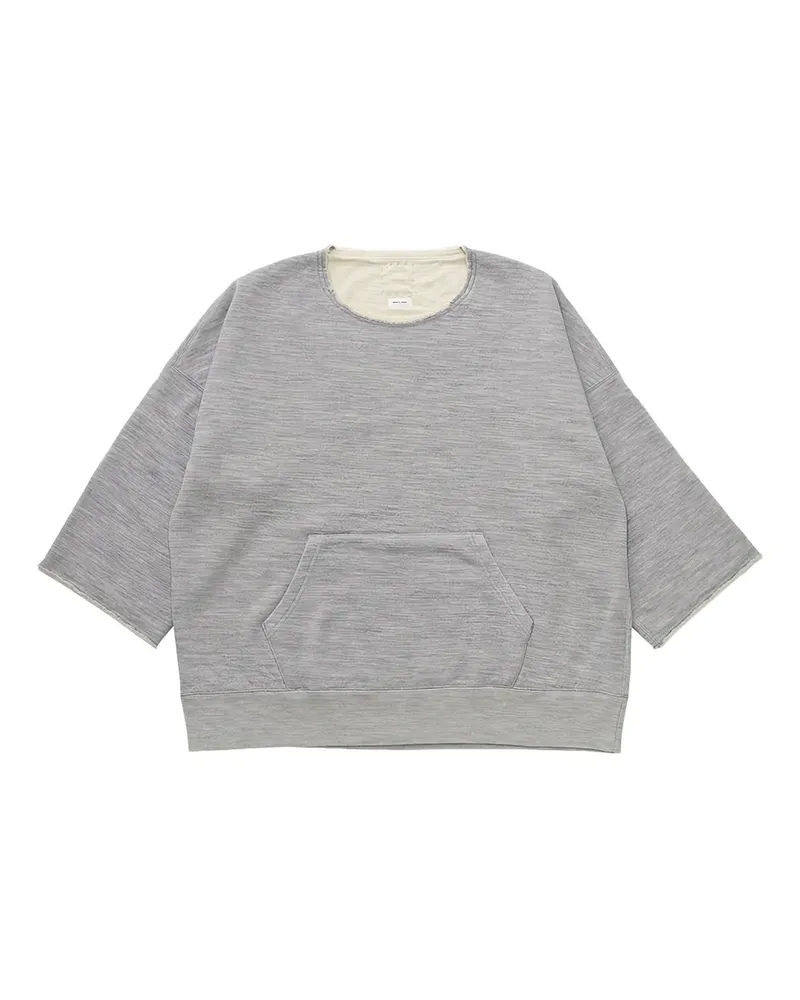 Visvim Burrow Sweatshirt mit zwei Taschen - Grau Grau