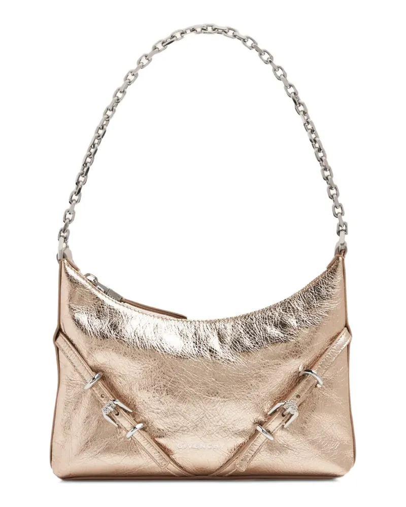 Givenchy Mittelgroße Voyou Schultertasche mit Schnalle - Gold Gold