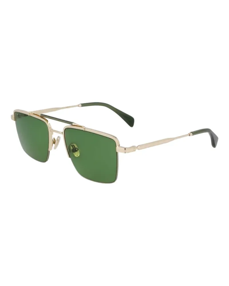 Paul Smith Landor Sonnenbrille mit eckigem Gestell - Gold Gold