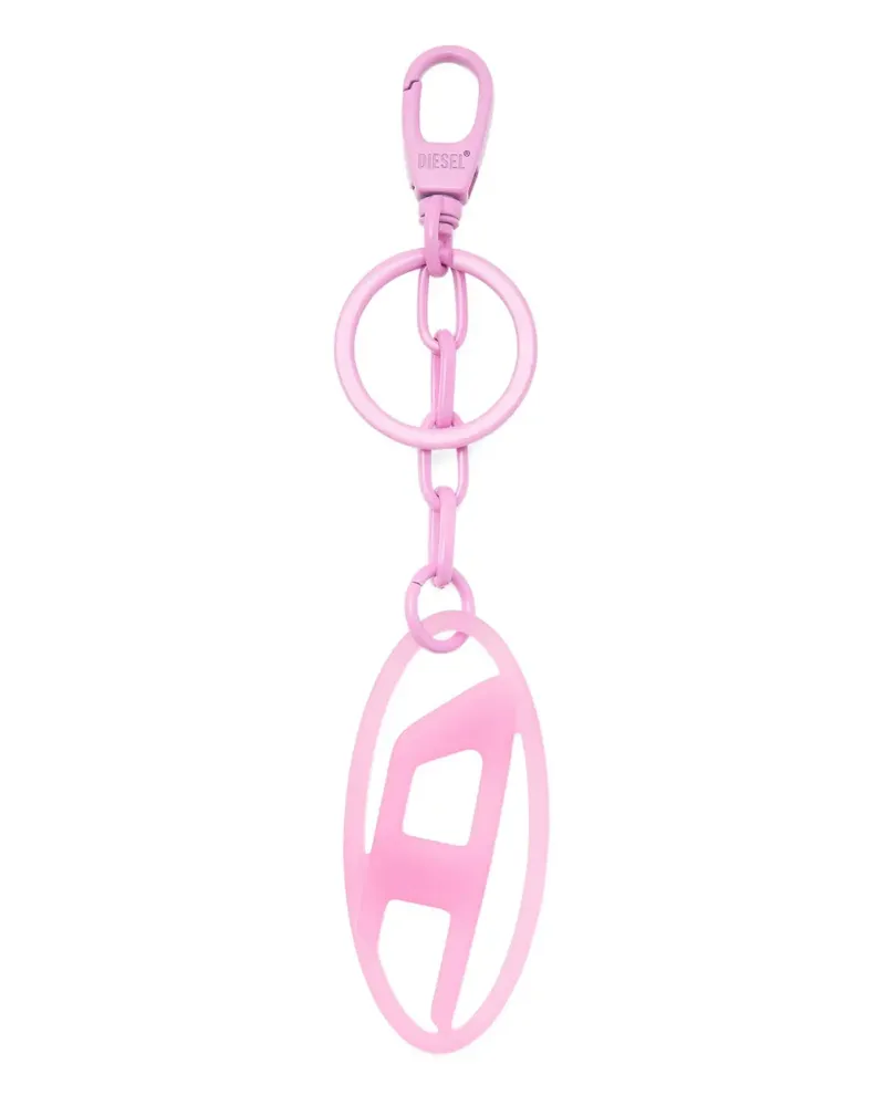 Diesel oval d charm keyring - Rosa Rosa