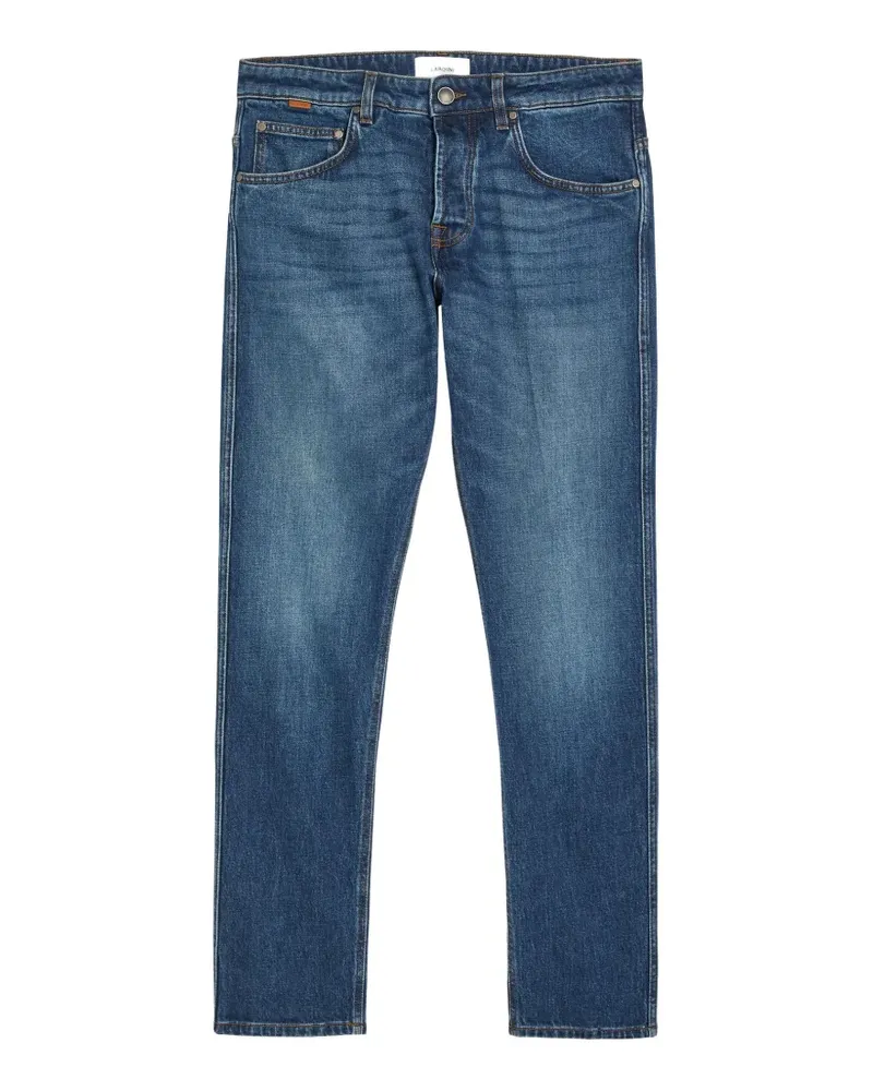 LARDINI faded straight-leg jeans - Blau Blau