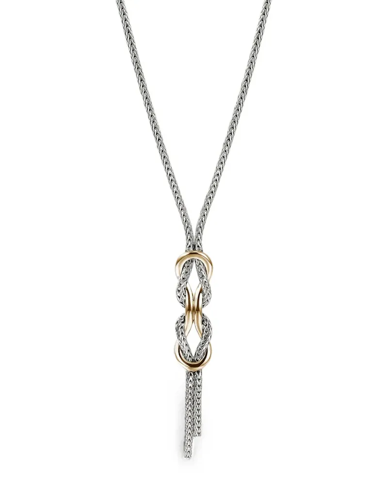 John Hardy Infinite Love Knot Halskette - Silber Silber