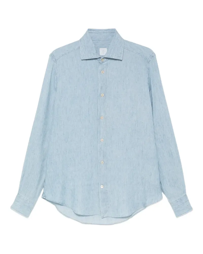 Eleventy Dandy Hemd - Blau Blau