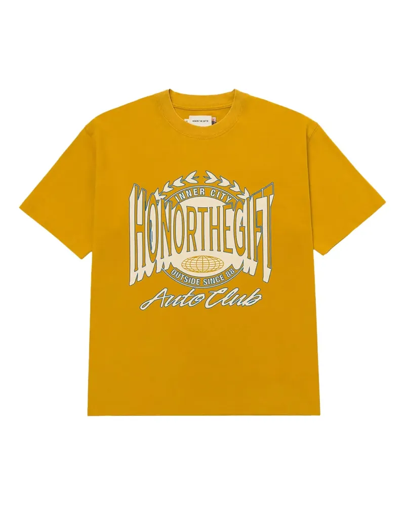 Honor The Gift Honor Club T-Shirt - Gelb Gelb
