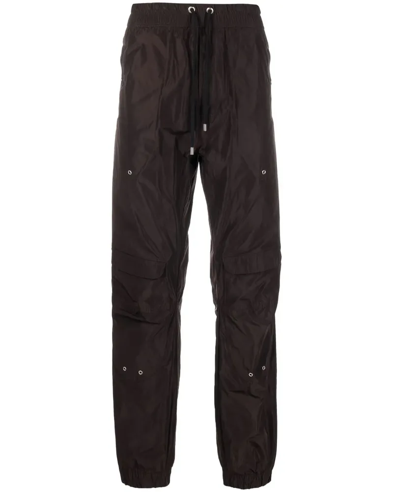 GmbH Cargohose mit geradem Schnitt - Braun Braun