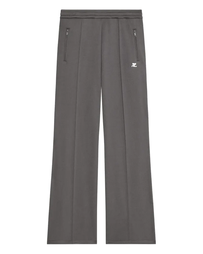 Courrèges Jogginghose mit Reißverschluss - Grau Grau