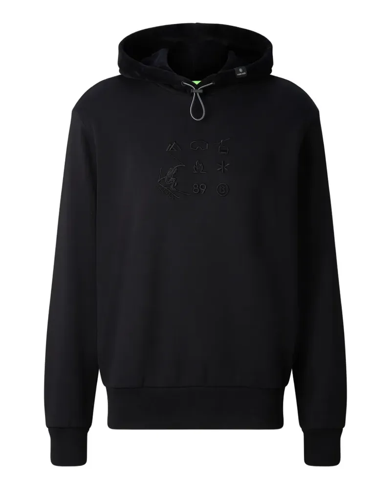 Bogner Fire & Ice Kristan Hoodie mit Stickerei - Schwarz Schwarz