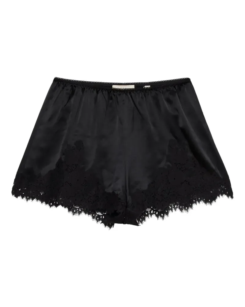 DÔEN Iona lace shorts - Schwarz Schwarz