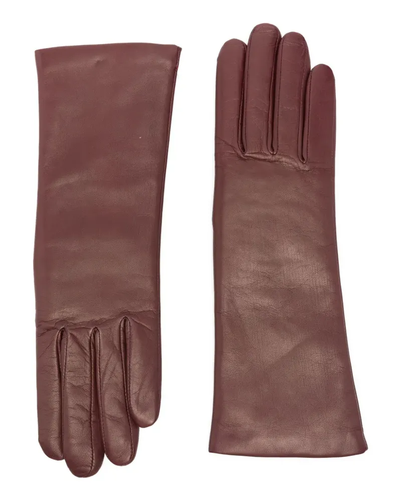 Agnelle Christina Handschuhe aus Leder - Rot Rot