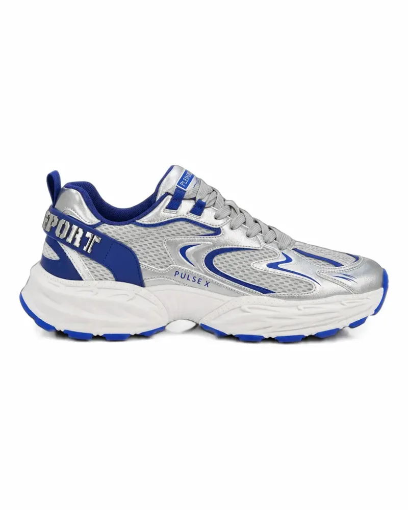Philipp Plein The Pulse X Metallic Sneakers - Grau Grau