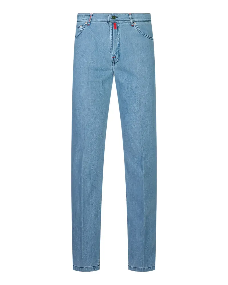 Kiton straight-leg jeans - Blau Blau