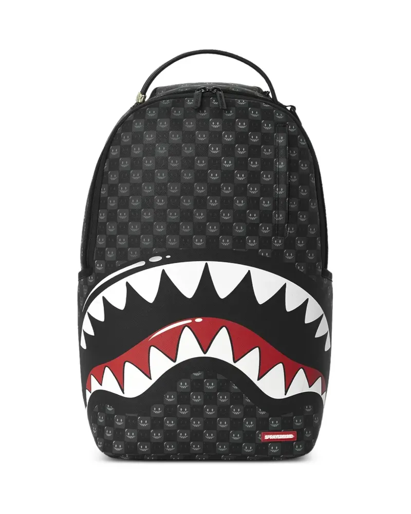 Sprayground Shinobi Shark in Paris Rucksack - Schwarz Schwarz