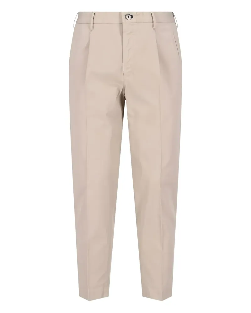 Incotex Hose mit Falten - Nude Nude