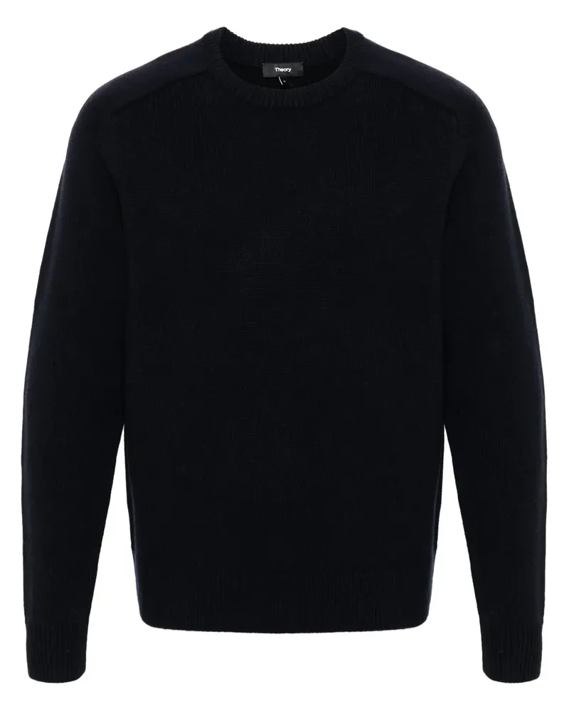 Theory Gestrickter Morlan Pullover - Blau Blau
