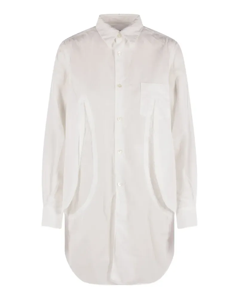 Comme des Garçons long-sleeve shirt - Weiß Weiß