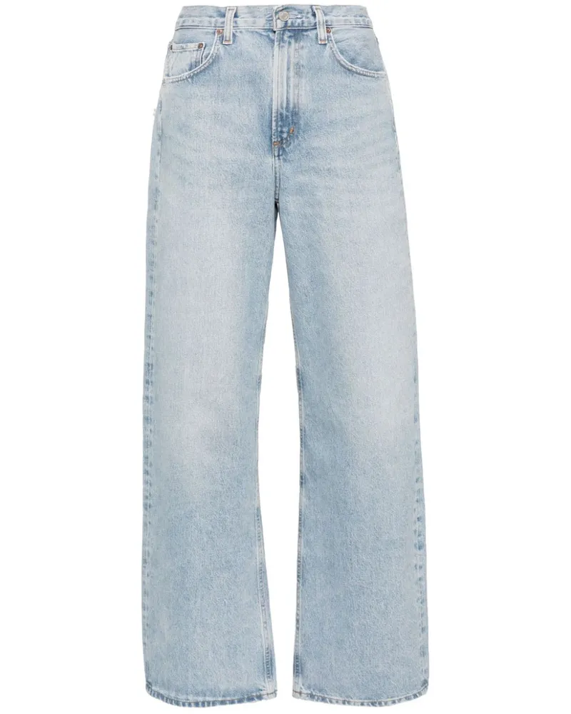 AGOLDE Low Curve Jeans - Blau Blau