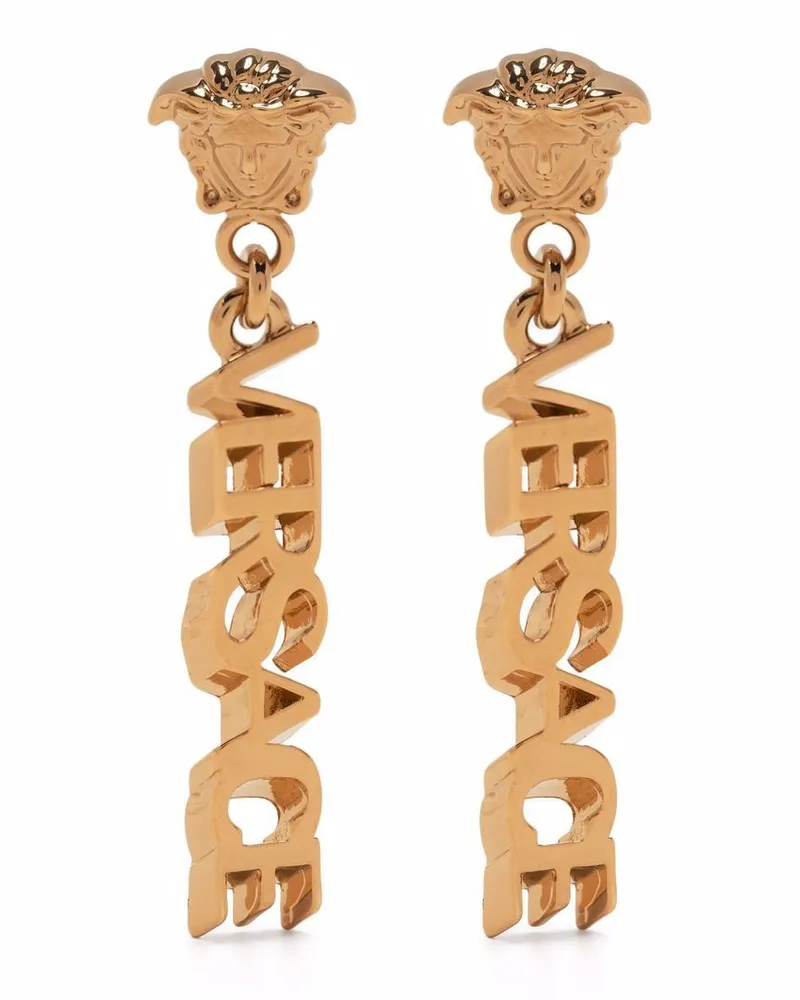 Versace La Medusa Hängeohrringe - Gold Gold