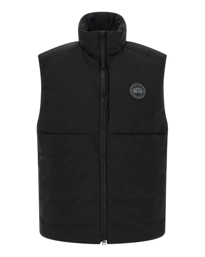 Canada Goose quilted logo-patch gilet - Schwarz Schwarz
