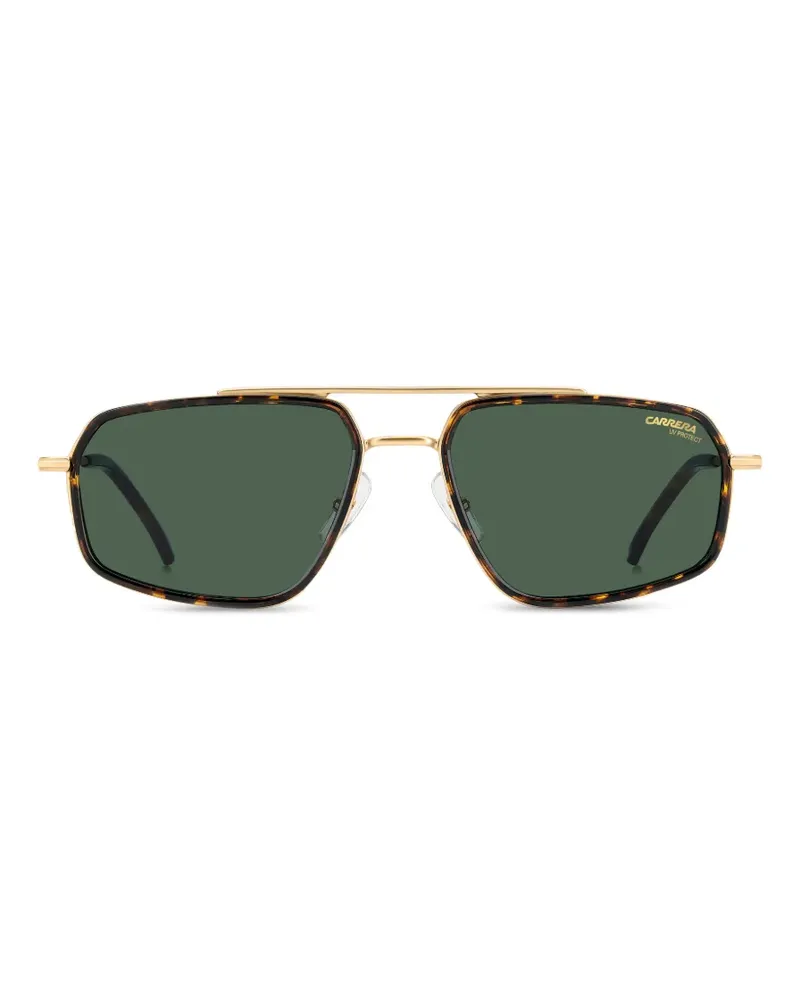 Carrera geometric-frame sunglasses - Braun Braun