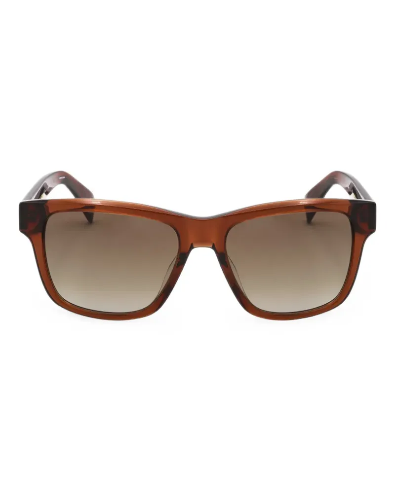 Rag & Bone Sonnenbrille mit eckigem Gestell - Braun Braun