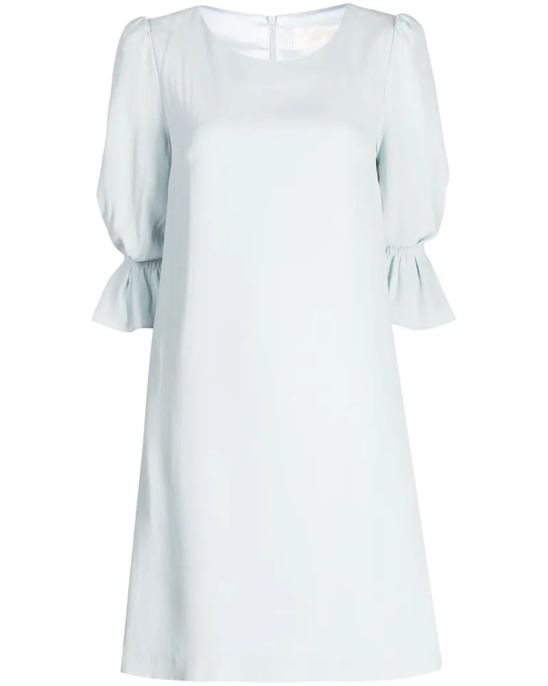 JANE Atelier Minikleid mit Rüschen - Blau Blau