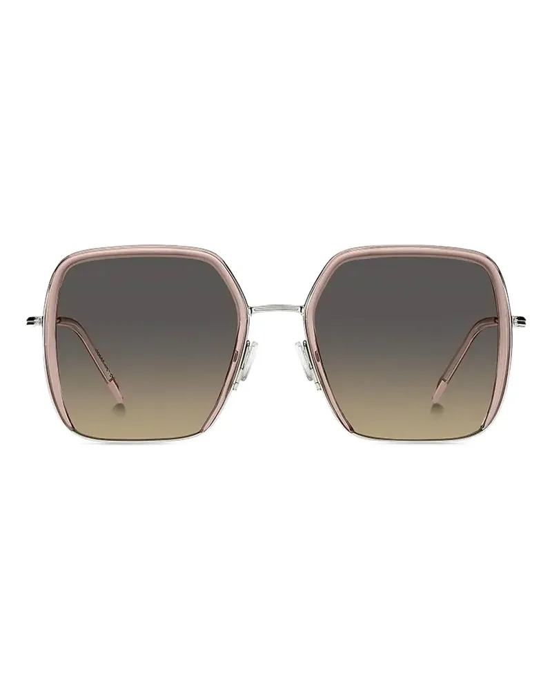 HUGO BOSS Sonnenbrille mit eckigem Gestell - Rosa Rosa