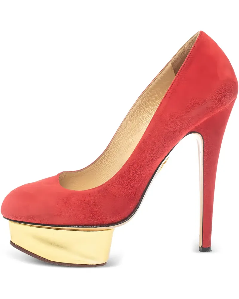 Charlotte Olympia Pre-owned Dolly Stiletto-Pumps mit Plateau 140mm - Rot Rot