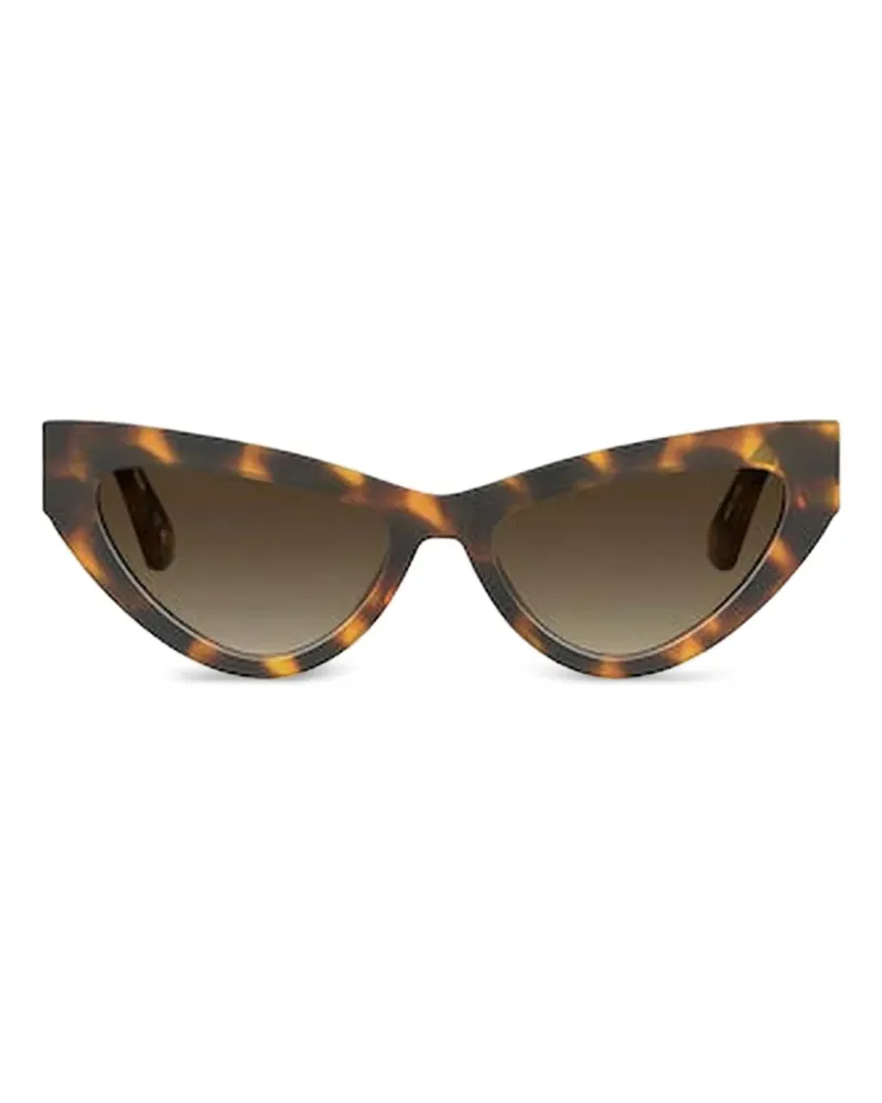 Moschino Sonnenbrille im Cat-Eye-Design - Braun Braun