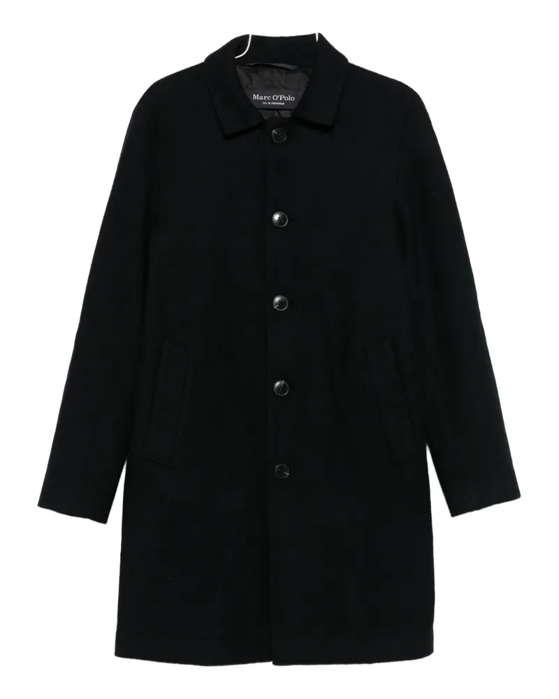 Marc O'Polo single-breasted coat - Blau Blau