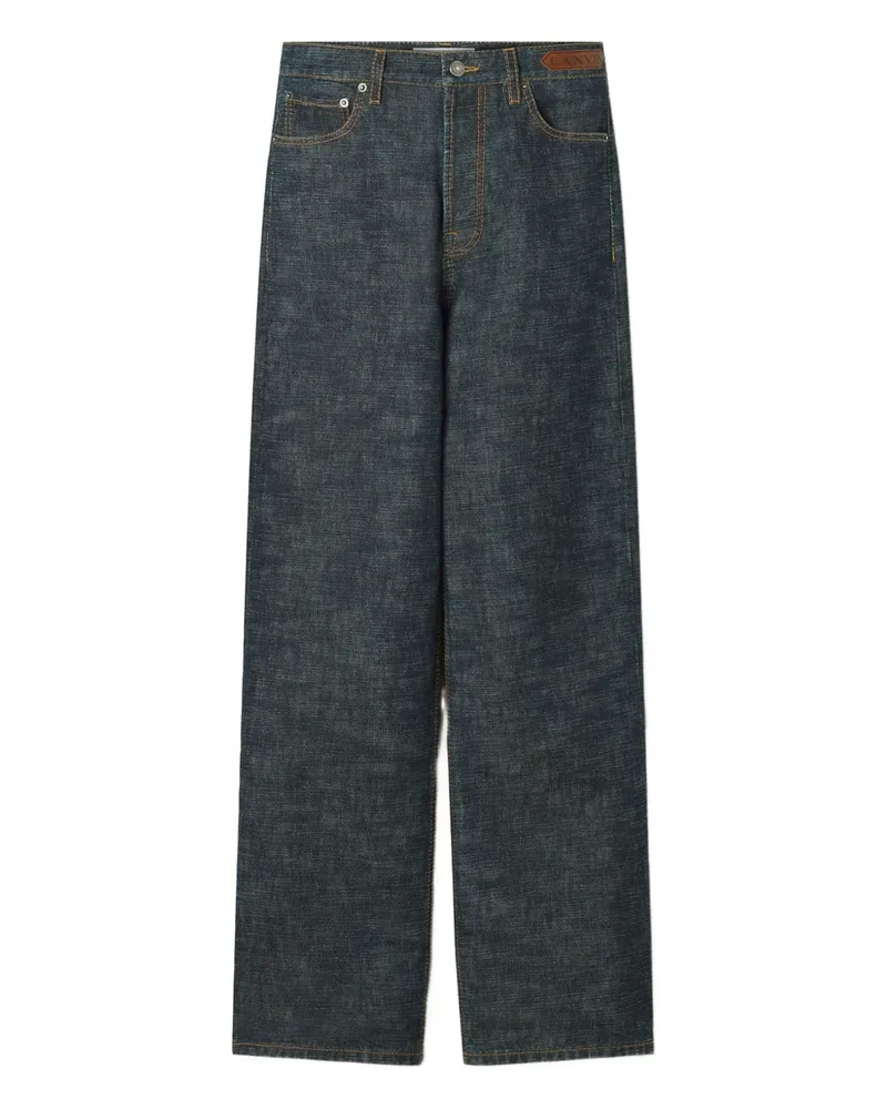 Lanvin cotton jeans - Blau Blau