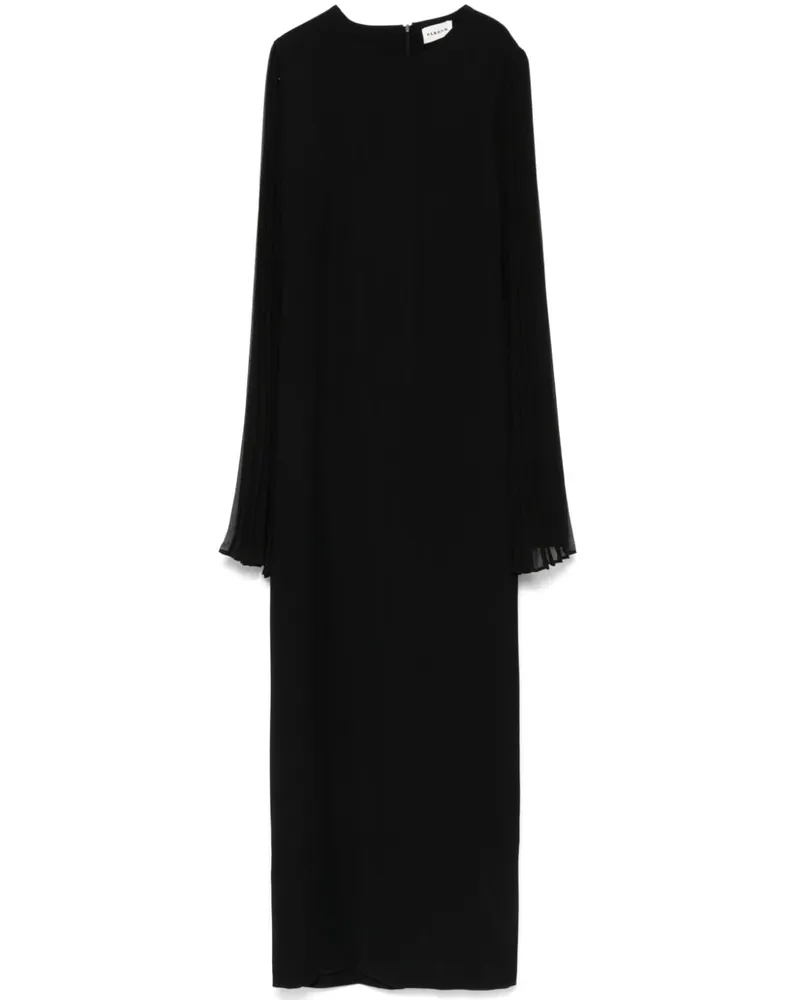 P.A.R.O.S.H. P.A.R.O H. Poker Maxikleid - Schwarz Schwarz