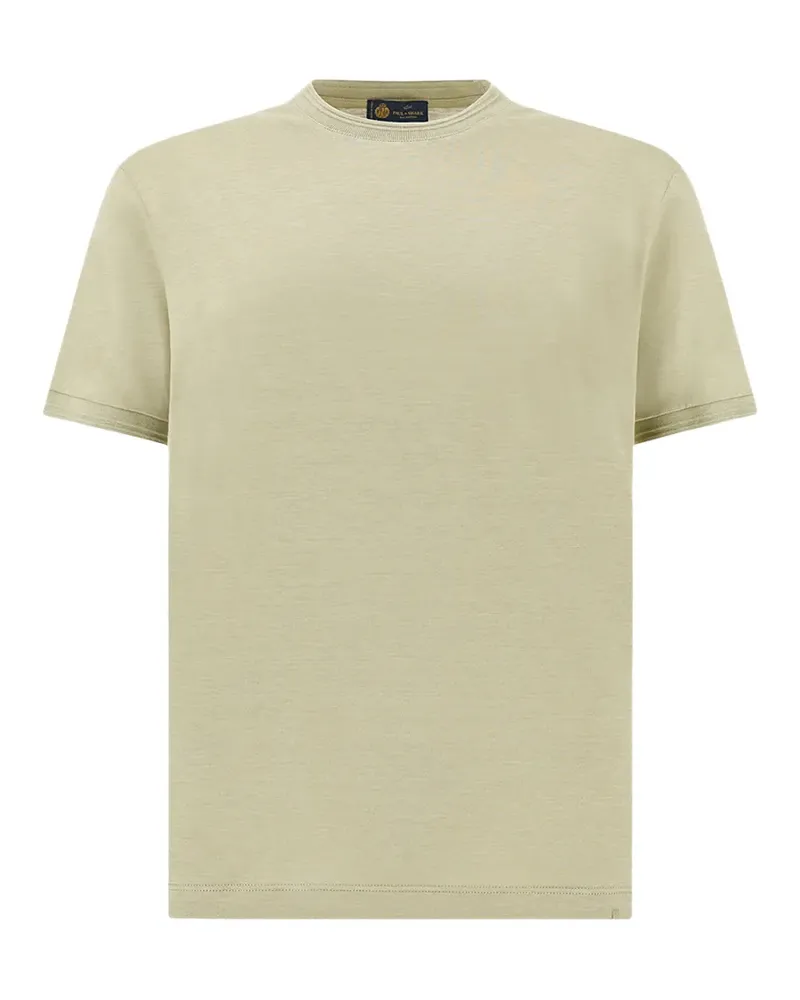 Paul & Shark crew-neck T-shirt - Nude Nude