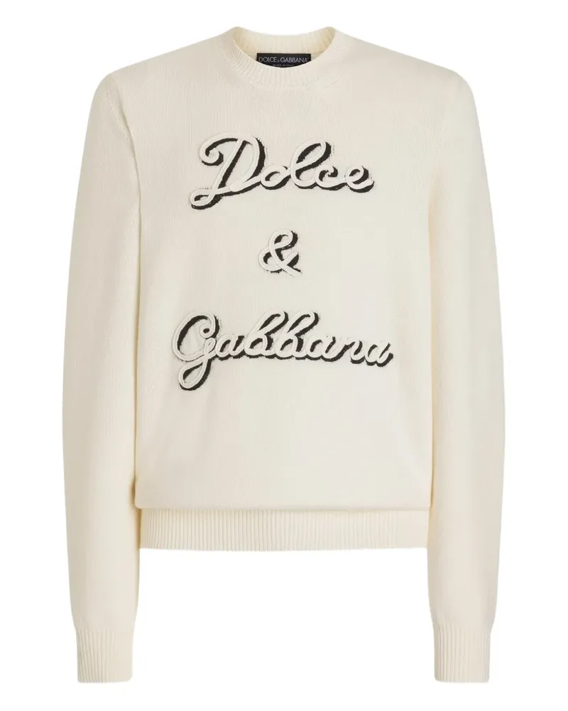 Dolce & Gabbana logo sweater - Nude Nude