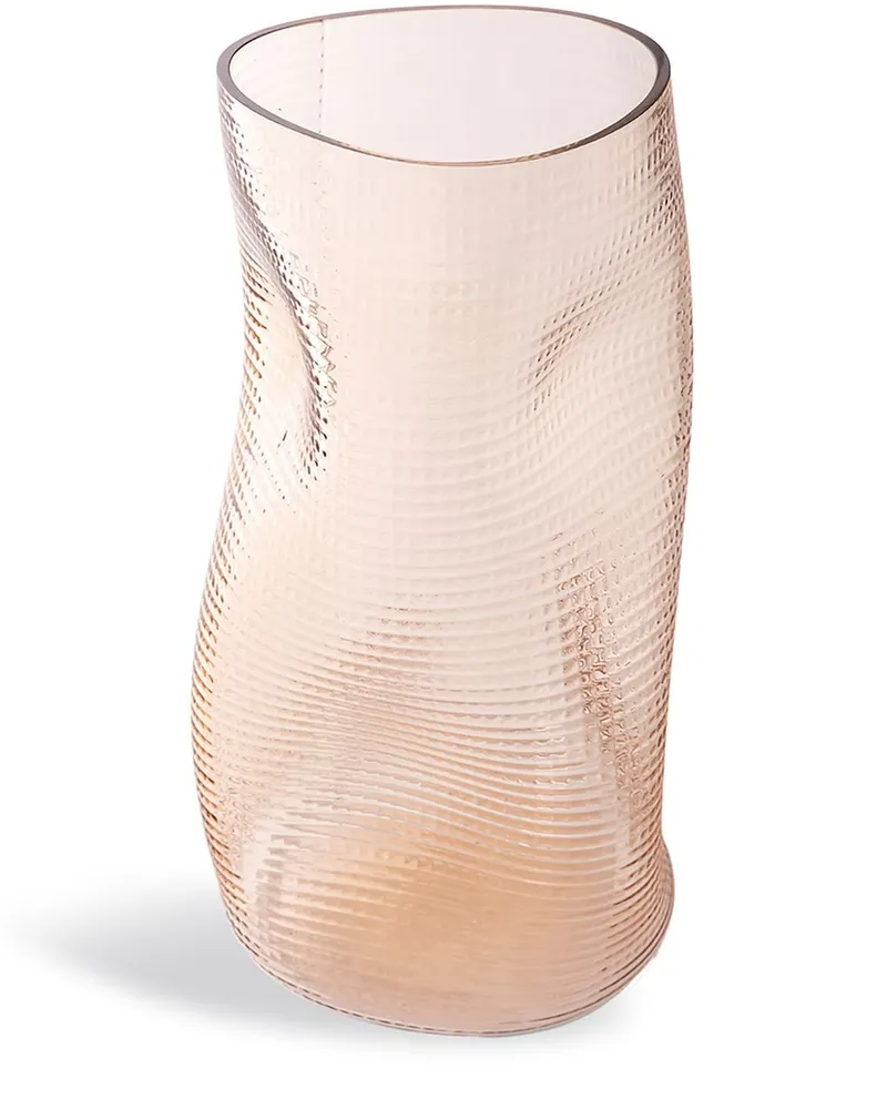 Cassina Abstrakte Coral Vase mit Struktur Rosa