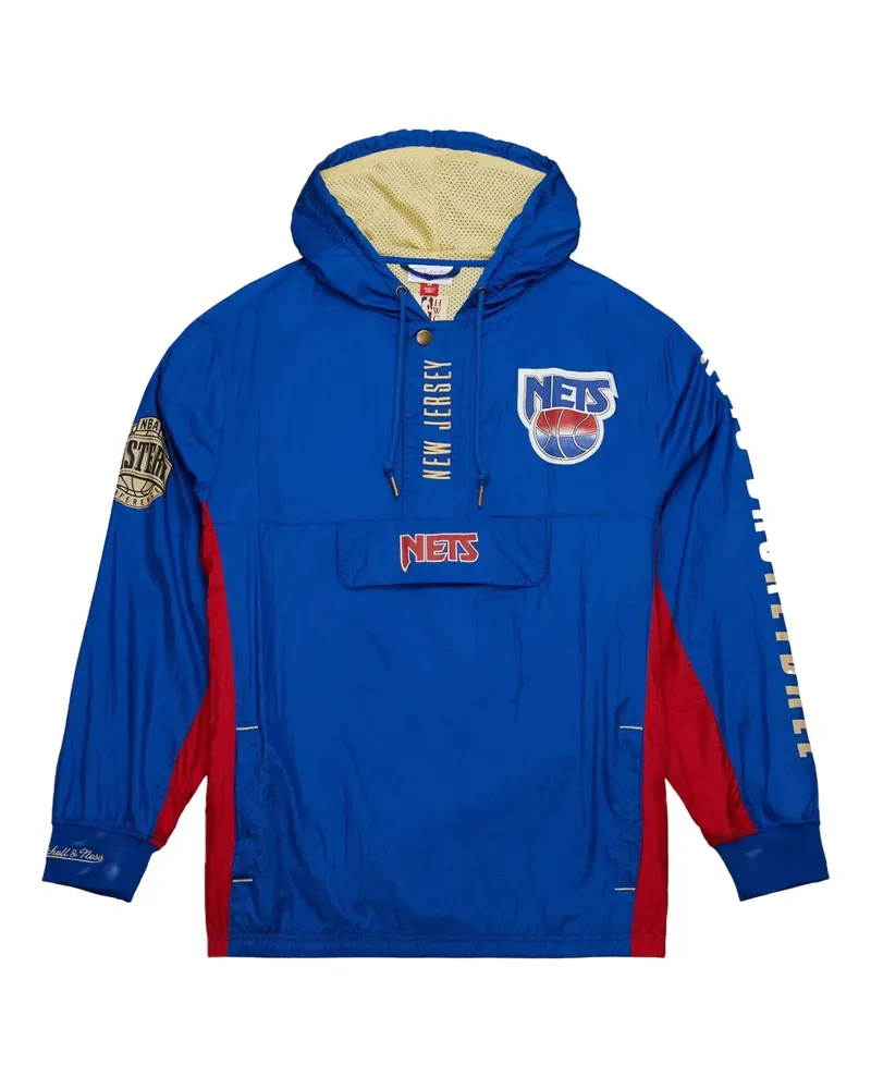 Mitchell & Ness New Jersey Nets Team OG 2.0 Hoodie - Blau Blau